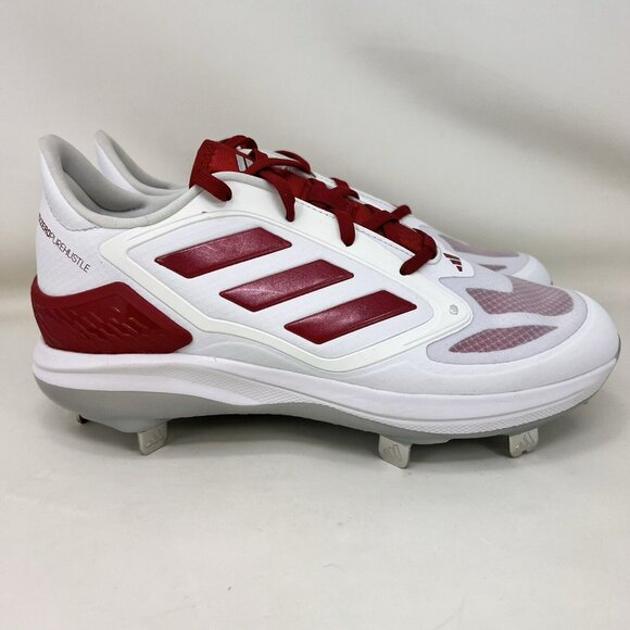Adidas Adizero Purehustle 3 Elite Softball Cleats White Red Women’s Size 7.5 - Picture 1 of 9